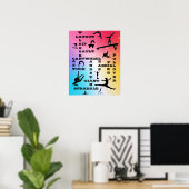 Meisjes Gymnastiek Poster (Thuiskantoor)