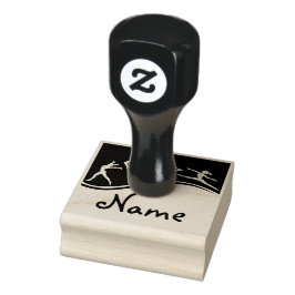 Meisjes Gymnastiek Rubber Stamp Rubberstempel