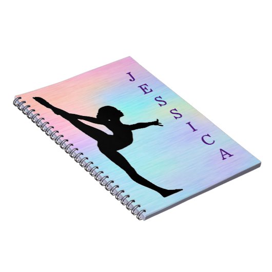 Meisjes Gymnastiek Spiral Foto Notitieboek (Rechterzijde)