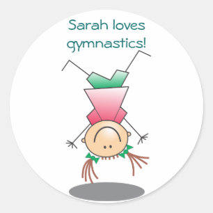 Meisjes Gymnastiek Stickers
