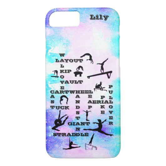 Meisjes Gymnastiek Vaardigheden Custom Case-Mate iPhone Case (Achterkant)