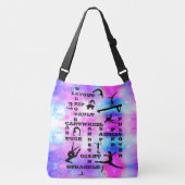 Meisjes Gymnastiek Vaardigheden Gepersonaliseerd Crossbody Tas (Voorkant)