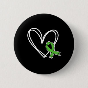 Meisjes Hart Mentale Gezondheidsproblemen Aandacht Ronde Button 5,7 Cm