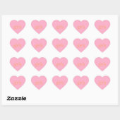 meisjes hart sticker (Vel)
