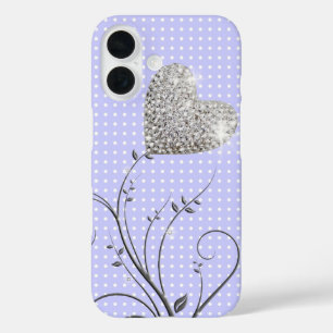 Meisjes hart van de liefde iPhone 16 hoesje