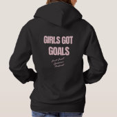 Meisjes hebben goals hoodie (Achterkant)