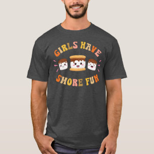 Meisjes hebben meer grappige Kawaii-camping Smores T-shirt