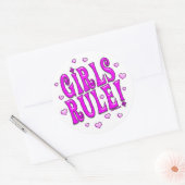 Meisjes heersen! Stickers (Envelop)