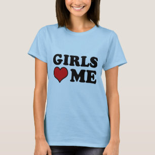 Meisjes houden van mij t-shirt