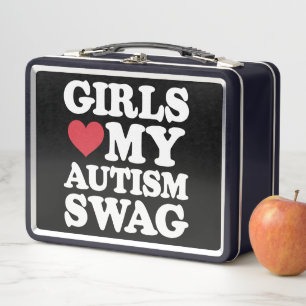 Meisjes houden van mijn autisme zwaaien grappig be