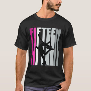 Meisjes ijsschaatsen 15e ijsdag koningin t-shirt