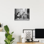 Meisjes in de bar, 1940.  foto poster (Thuiskantoor)