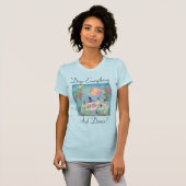 Meisjes in Tutus Whimsical Art  T-shirt (Voorkant volledig)