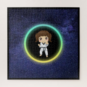 Meisjes Karate Galaxy Legpuzzel