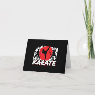 Meisjes Karate - Patriottisch Japan Japans thema Kaart