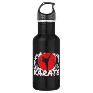 Meisjes Karate - Patriottisch Japan Japans thema Waterfles