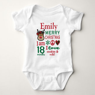 Meisjes Kerst Shirt Meisjes 2e Kerst Bodysuit