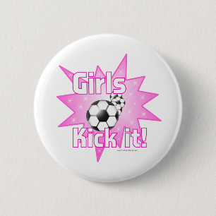 Meisjes Kick het Ronde Button 5,7 Cm