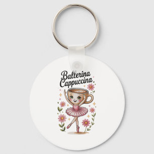 Meisjes Kinder Meme Italian Brainrot Ballerina Cap Sleutelhanger