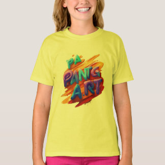 Meisjes Kleding PA PANTG ART Meisjes Kinder T-shir T-shirt