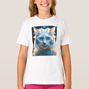 Meisjes Kleding Sjabloon Kat Meisjes Kinder T-shir T-shirt