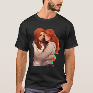 meisjes knuffelen knuffel idee creatieve inspirati t-shirt