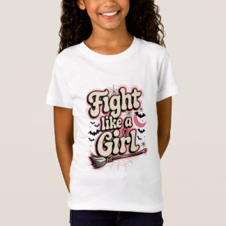 Meisjes kunnen alles doen - vechten als een meisje t-shirt
