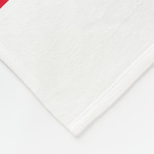 Meisjes Lacrosse Fleece Blanket (Hoek)