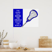 Meisjes Lacrosse Poster (Keuken)