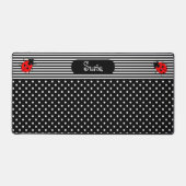 Meisjes Leuke Dame Bugs Desk Mats & Pads (Voorkant)