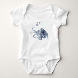 Meisjes Leuke minimalistische octopus Romper