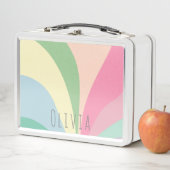 Meisjes Leuke Moderne Regenboog Kinder (In situ)