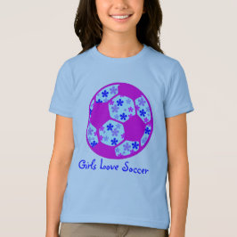 Meisjes Love Soccer T-shirt