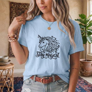 Meisjes Magie Eenhoorns T-Shirt Grappige Quote