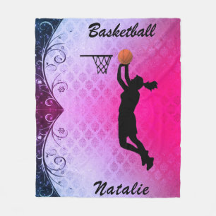 Meisjes Majestic Gradient Basketbal Fleece Deken