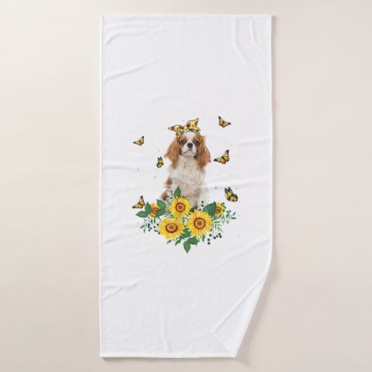 Meisjes Mam Cavalier King Charles Spaniel Dog Badhanddoek (Badhanddoek)