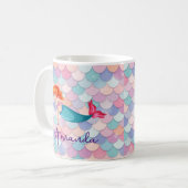 Meisjes Mermaid Specialized Mug Koffiemok (Voorkant links)