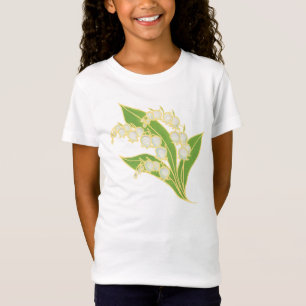 Meisjes met Babydoll Shirt: Lily van de Valley T-shirt