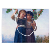 Meisjes met de Cherry Branch, Bouguereau Groot Cadeauzakje (Achterkant)