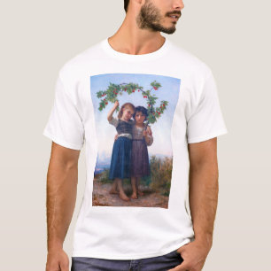 Meisjes met De Kersenboomtak, Bouguereau T-shirt