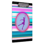 Meisjes met schaatsen klembord (Rechts)