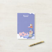 Meisjes Mitzvah Note - 4x6 Sticky Notepad (Op bureau)