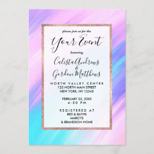 Meisjes moderne roze Paarse schildermuizen Kaart