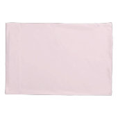 Meisjes Moderne Waterverf Sloth Specialized Pink Kussensloop (Achterkant)