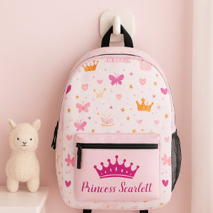 Meisjes Mooie Persoonlijke Prinsessen Kroon Rugzak