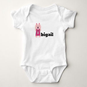 Meisjes Naam custom start met A Romper