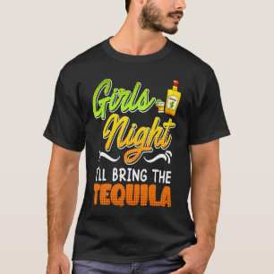 Meisjes Night breng ik de Tequila Spring Break mee T-shirt