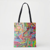 Meisjes Night Out Canvas tas (Voorkant)