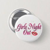 Meisjes Night Out Ronde Button 5,7 Cm (Voorkant /achterkant)