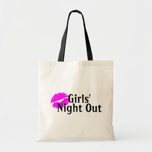 Meisjes Night Out Tote Bag (Voorkant)